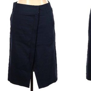 GERARD DAREL PANELED FRONT ZIPPER KNEE LENGTH PENCIL SKIRT 🖤